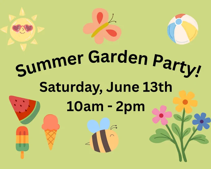 A decorative image highlighting pollinators and summer fun.
