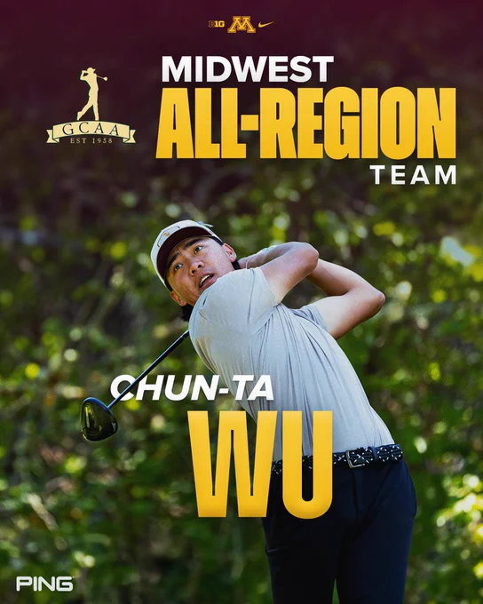 Chun-Ta Wu - PING Midwest All-Region Team