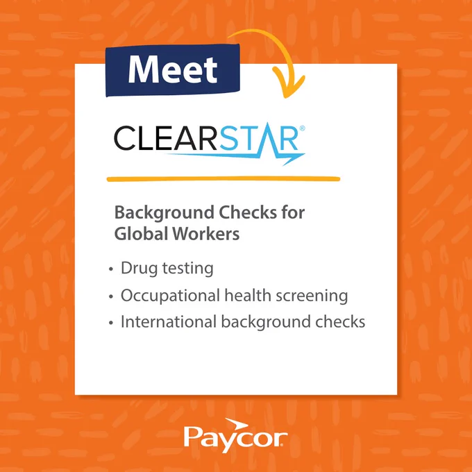 Meet ClearStar. Background Checks for Global Workers.