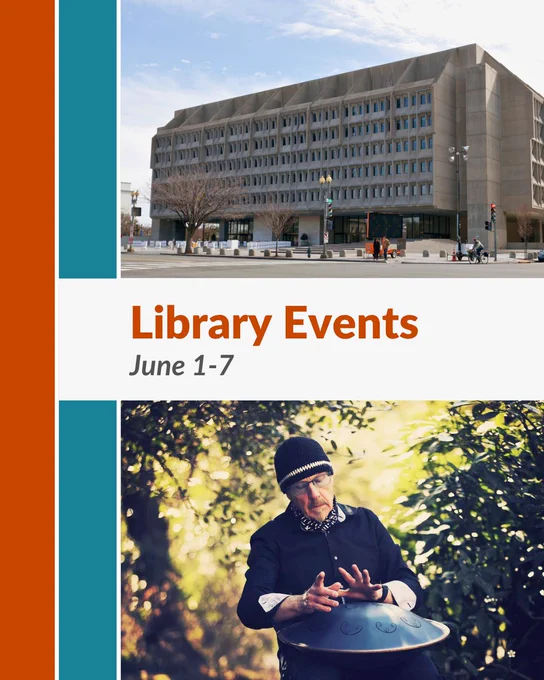 Library events for June 1-7