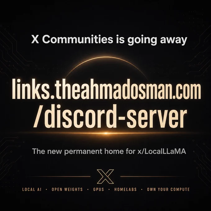 Discord Server Invitation: https://links.theahmadosman.com/discord-server