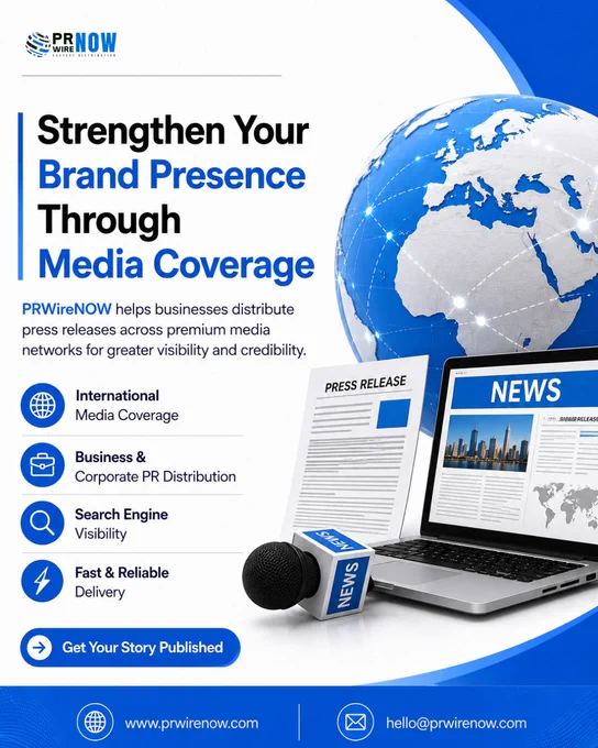 Premium Press Release Distribution Services for Growing Brands  PRWireNOW
