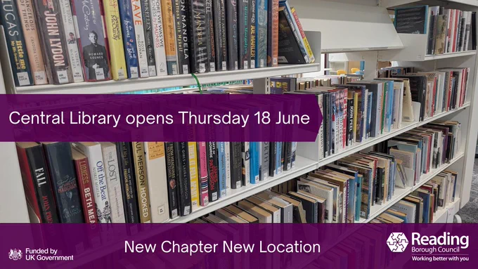 Fiction books on shelves