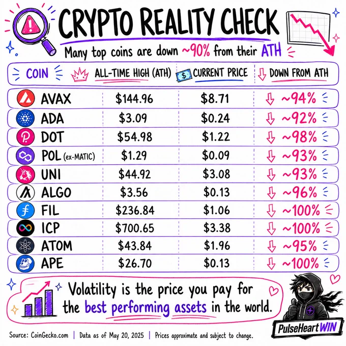 Crypto Reality Check - Not Only PulseChain Is Down