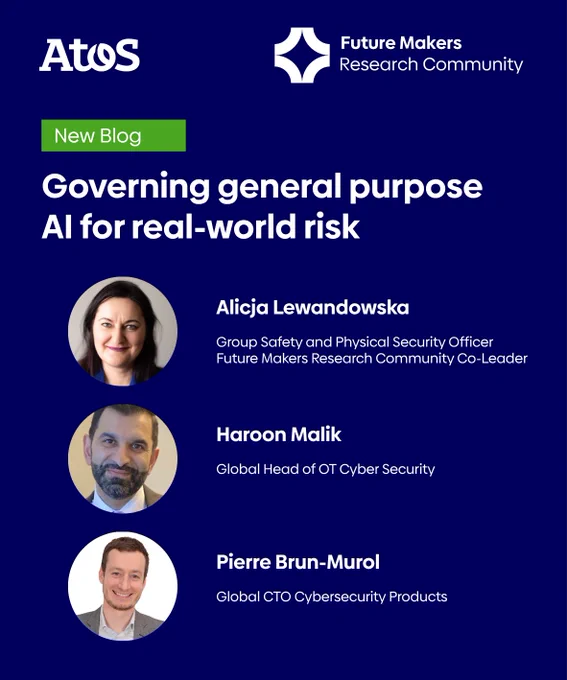 Atos - FRMC blog - Governing general purpose AI for real-world risk