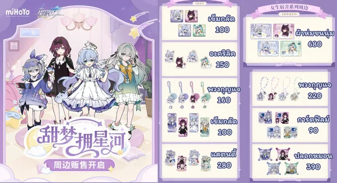 Honkaistarrail goods
