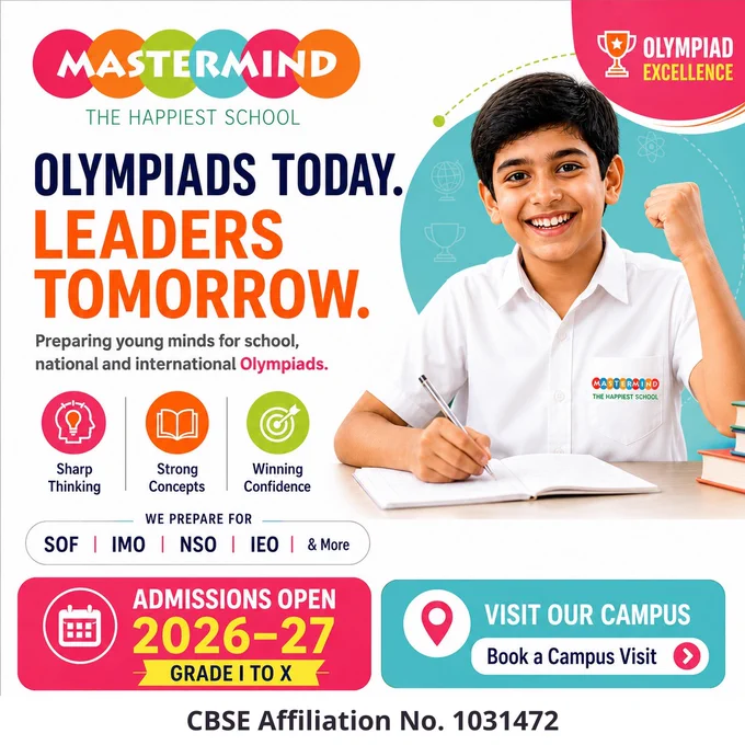 Mastermind School - Admissions Open 2026-27