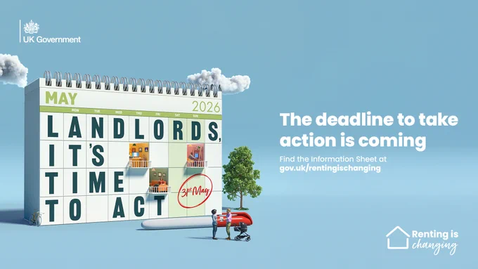 Landlords it's time to act, the deadline to take action is coming