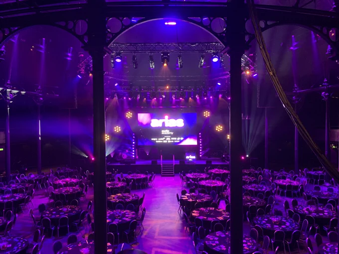The roundhouse pre awards ceremony