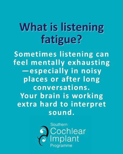 So much noise can be exhausting.