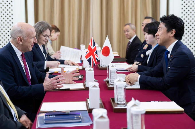 Defence Secretary meeting Japanese Defence minister