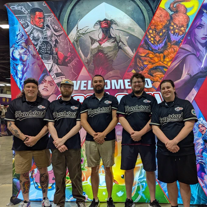 The ToadStack team posing at RC DC