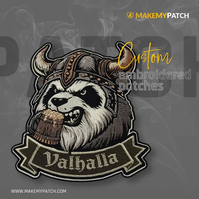 Create custom patches inspired by the Valhalla spirit to embody courage, honor, and the warrior mindset in every stitch.

#ValhallaSpirit #CustomPatches #WarriorMindset #NorseInspired #VikingStyle #CustomEmbroidery #MakeMyPatch #HonorAndStrength