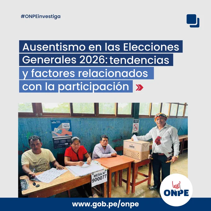 ¿Sabes cuáles han sido los niveles de participación electoral en los últimos años? Conoce las cifras de ausentismo electoral en el país, las diferencias entre Lima Metropolitana y las regiones, y los factores que explican por qué algunos ciudadanos no acuden a votar.