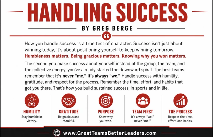 Handling Success