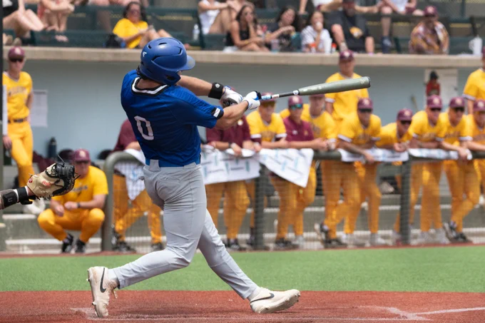 Sophomore Gavin Short had a pair of hits, including a double, to go with a run and a stolen base against Pearl River CC in the National Championship game at the 2026 DII World Series. 