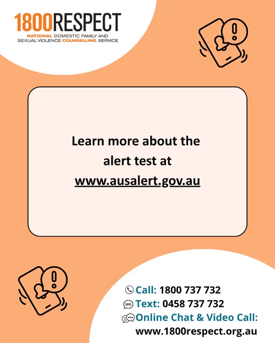 Learn more about the alert test at https://www.ausalert.gov.au/.