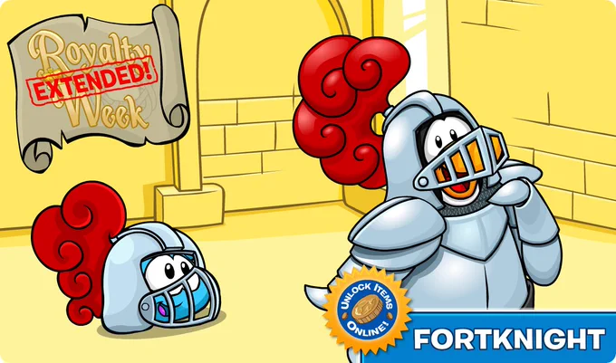 Two brave knight in a golden castle.
