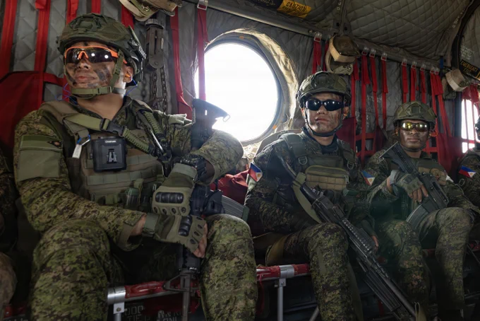 During JPMRC-X in the Philippines, 25th Infantry Division Soldiers trained alongside Philippine Army and multinational partners on air-ground integration in jungle terrain.