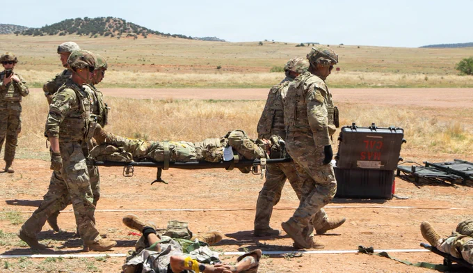 Ivy Mass brought 4ID Soldiers, U.S. Air Force Airmen from the 621st Mobility Support Operations Squadron and medical personnel from the 627th Hospital Center together for joint MEDEVAC training.