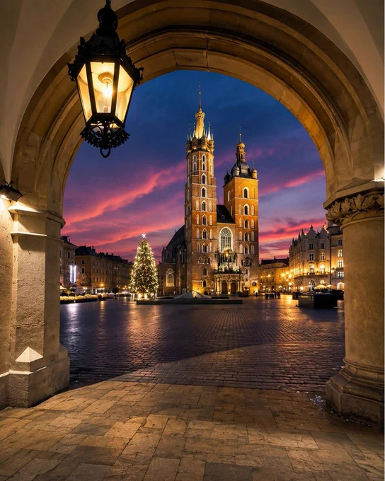 Kraków, Poland 🇵🇱
Image: Explore Poland