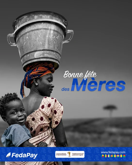 On ne le dit jamais assez : nos mamans sont nos premières sources d'inspiration. 
Pour la Fête des Mères, nous voulions leur rendre hommage avec vous.

Dites-nous en commentaire le trait de caractère que vous admirez le plus chez votre maman ! 👇

Très belle fête à toutes les figures maternelles qui nous entourent❤️
#FedaPay #FeteDesMeres2026 #Hommage #AmourInfini