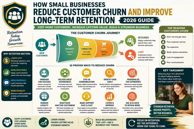 Learn how to reduce customer churn, improve retention, increase loyalty, and build stronger customer relationships.