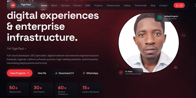 OPEN TO WORK | Software Developer | Web Designer | Digital Marketer

Hello everyone,

I’m currently looking for new opportunities in Software Development, Web Development, IT Support, System Administration, Digital Marketing, and related technology fields.

I have experience in:

✅ Full-Stack Web Development
✅ React.js & Next.js Development
✅ Laravel, PHP & Django Applications
✅ Database Design & Management
✅ School Management Systems
✅ Business & Fintech Web Applications
✅ UI/UX Design & Responsive Websites
✅ Digital Marketing & Social Media Management
✅ Graphic Design & Branding
✅ Technical Support & IT Solutions

I’m passionate about building modern digital solutions, solving real-world problems, and helping businesses grow through technology.

🌐 Portfolio:
pyiga.lovable.app

📱 WhatsApp:
Chat on WhatsApp

If you know of any job opportunities, freelance projects, internships, collaborations, or remote roles, I would greatly appreciate your support, referrals, and recommendations.

