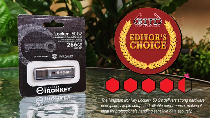 The Kingston IronKey Locker  50 G2 delivers strong hardware encryption, simple setup, and reliable performance, making it ideal for professionals handling sensitive data securely.