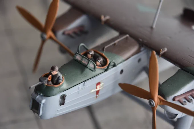 Matchbox Luftwaffe Dornier Do23/G2 1/72 scale model.