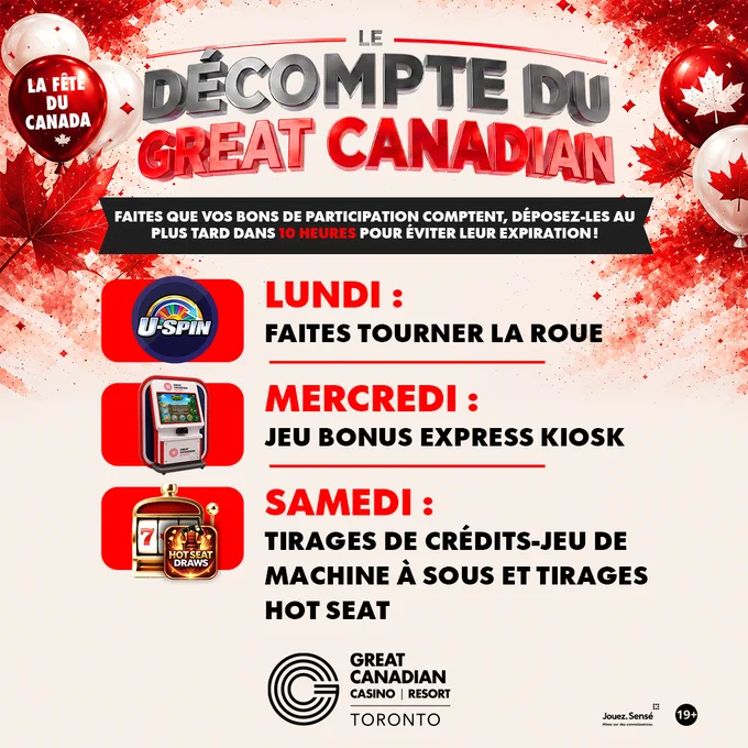 The Great Canadian Countdown at Great Canadian Casino Resort Toronto