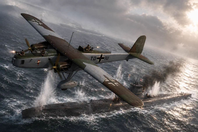 AI generated Luftwaffe Do23/G2