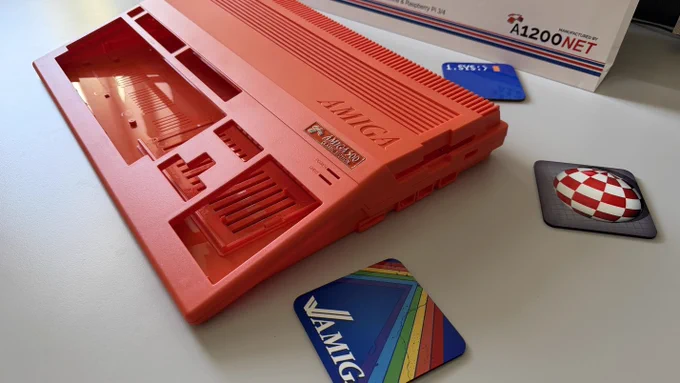 Orange A500 Case

Bring bold retro energy to your Amiga setup with the Orange Amiga 500 replacement case.
A vibrant finish for collectors, modders and anyone who wants their A500 to stand out.

👉 Check now: https://buff.ly/LEmVTGw