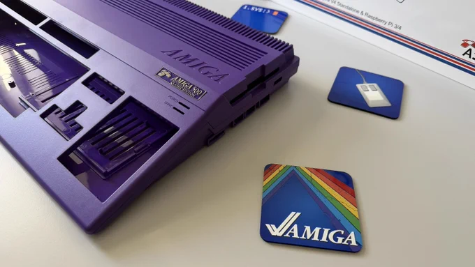 Purple A500 Case

The Purple Amiga 500 replacement case brings a unique and modern twist to a retro classic.
Perfect for a custom build, display setup or full restoration project.

Check now 👉 https://buff.ly/LEmVTGw 