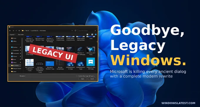Windows 11 dialog box