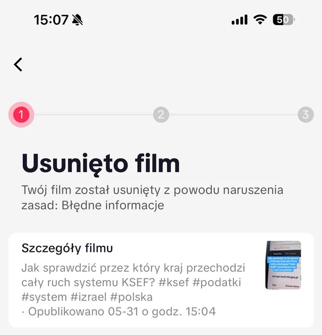 Usunięto film