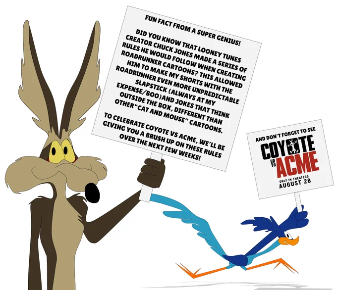 #CoyoteVSAcme original art.
