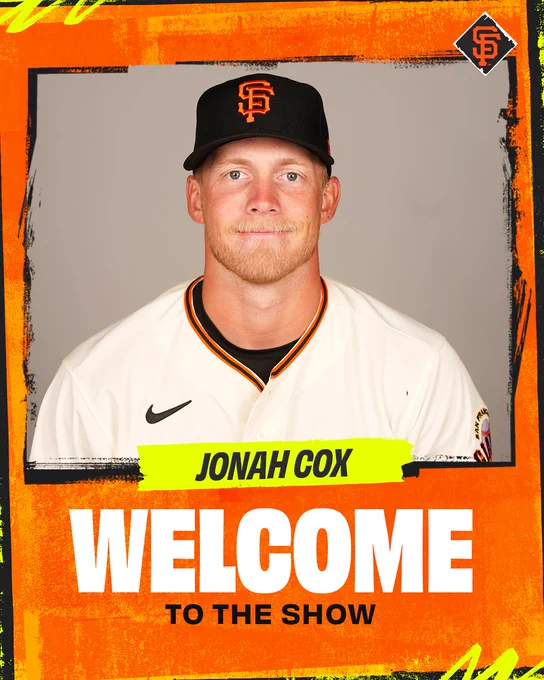 Welcome to the Show, Jonah Cox with a picture of Jonah