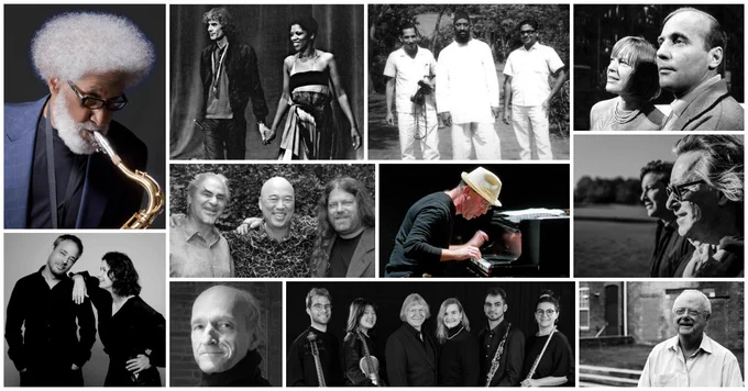 Photo credits: Sonny Rollins by John Abbott, Gunter Hampel and Jeanne Jee, Powai 1968 (Jehangir Dalal, Sonny Rollins, Niranjan Jhaveri), Natascha Ungeheuer and Hans Werner Henze, Human Rites Trio (Ken Filiano, Jason Kao Hwang, Andrew Drury) by R.I. Sutherland-Cohen, Wayne Horvitz by Daniel Sheehan, Christian Karlsen and Anders Hillborg by Karl Gabor, Márton Illés and Patricia Kopatchinskaja by Marco Borggreve, Denis Dufour by Hamish Hossain, Ensemble Polysono (Kiril Fasla Prolat, Ruth Ten, René Wohlhauser, Christine Simolka, Cássio Braga da Costa, Clara Giner Franco) by Martin Spiess, Louis Andriessen by Jeffrey Herman.

Flotation Device features creative and improvised music from the Northwest and around the world with host Michael Schell, Sunday nights 10pm–Midnight Pacific Time on 91.3 KBCS-FM Bellevue/Seattle/Tacoma. Visit us online at https://www.mixcloud.com/FlotationDevice
