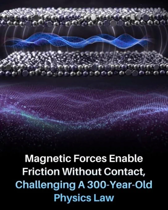 🚨 Scientists Just Found Friction Where Nothing Touches
For more than 300 years, physics taught us that friction happens when two surfaces rub together. But scientists have now discovered something shocking — friction can exist even when objects never touch.
Using powerful magnetic forces, researchers observed surfaces resisting motion from a distance, creating a completely new form of "non-contact friction." No rubbing. No contact. Yet energy was still being lost.
This strange discovery could lead to ultra-precise machines, longer-lasting technology, and even new breakthroughs in quantum science. It also raises a fascinating question: What other hidden forces are shaping our world without us realizing it?
Sometimes, the biggest scientific surprises come from rewriting the rules we thought were settled forever.
Source 
Nature. Researchers discover non-contact friction through magnetic interactions, challenging classical physics principles