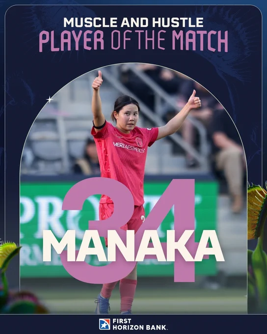 Manaka Player of the Match Graphic