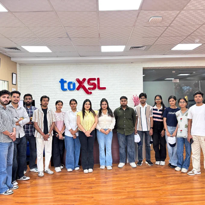  Industrial Training at ToXSL Technologies 