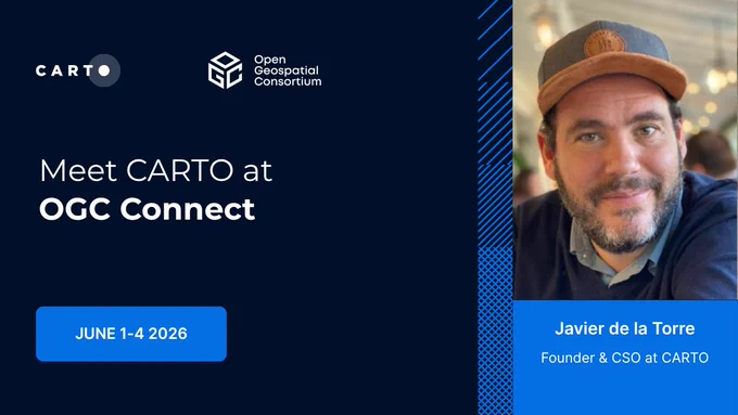 Meet CARTO at OGC Connect