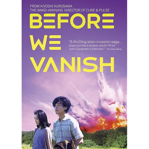 Poster for sci-fi movie BEFORE WE VANISH