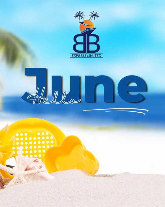 Welcome to June!

To all our customers, clients, and supporters, we wish you a month filled with opportunities, amazing experiences, and unforgettable memories. 

We are ready to take you to your travel destination. Reach out to us. Your wish is our command. 

#Nigeriantravelagency 
#visaconsultantinnigeria 
#studyabroadagency2026🎒🧳 
#Flightbookings✈️ 
#HotelReservatioions🏨