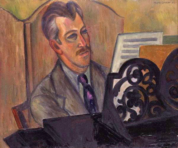 Bliss in 1932 by Mark Gertler, National Portrait Gallery, London