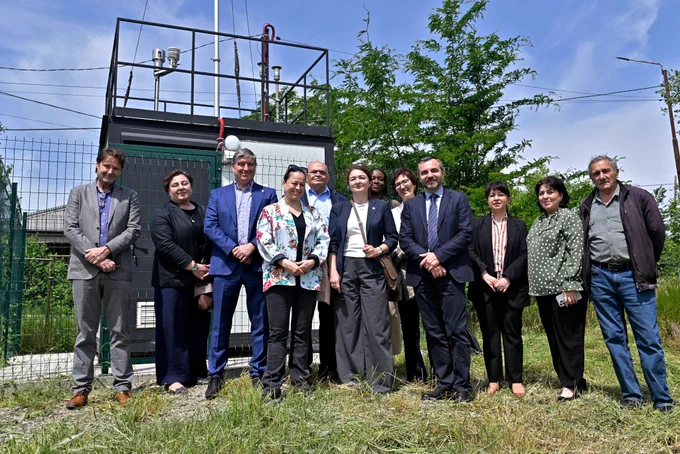 Georgia is expanding its air quality monitoring network with support from the European Union and the United Nations.
Photo: UNDP | Vladimir Valishvili