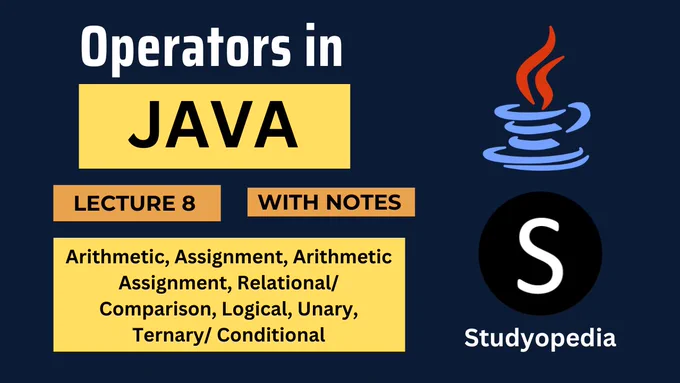 Operators in Java