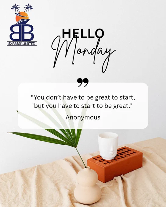 Monday Motivation 

No one became great by following trends. Instead they set trends. They start what others say cannot be done. 

Here's your cue to be great. 

Have a great week. 

#MondayMotivation 
#Nigeriantravelagency 
#visaconsultantinnigeria 
#studyabroadagency2026🎒🧳 
#Flightbookings✈️ 