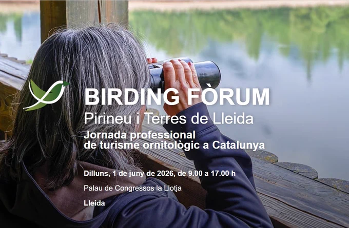 El segon Birding Fòrum reuneix a un centenar de professionals i referma l’aposta de Lleida pel turisme ornitològic.